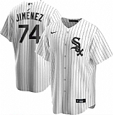 White Sox 74 Eloy Jimenez White 2020 Nike Cool Base Jersey Dzhi,baseball caps,new era cap wholesale,wholesale hats
